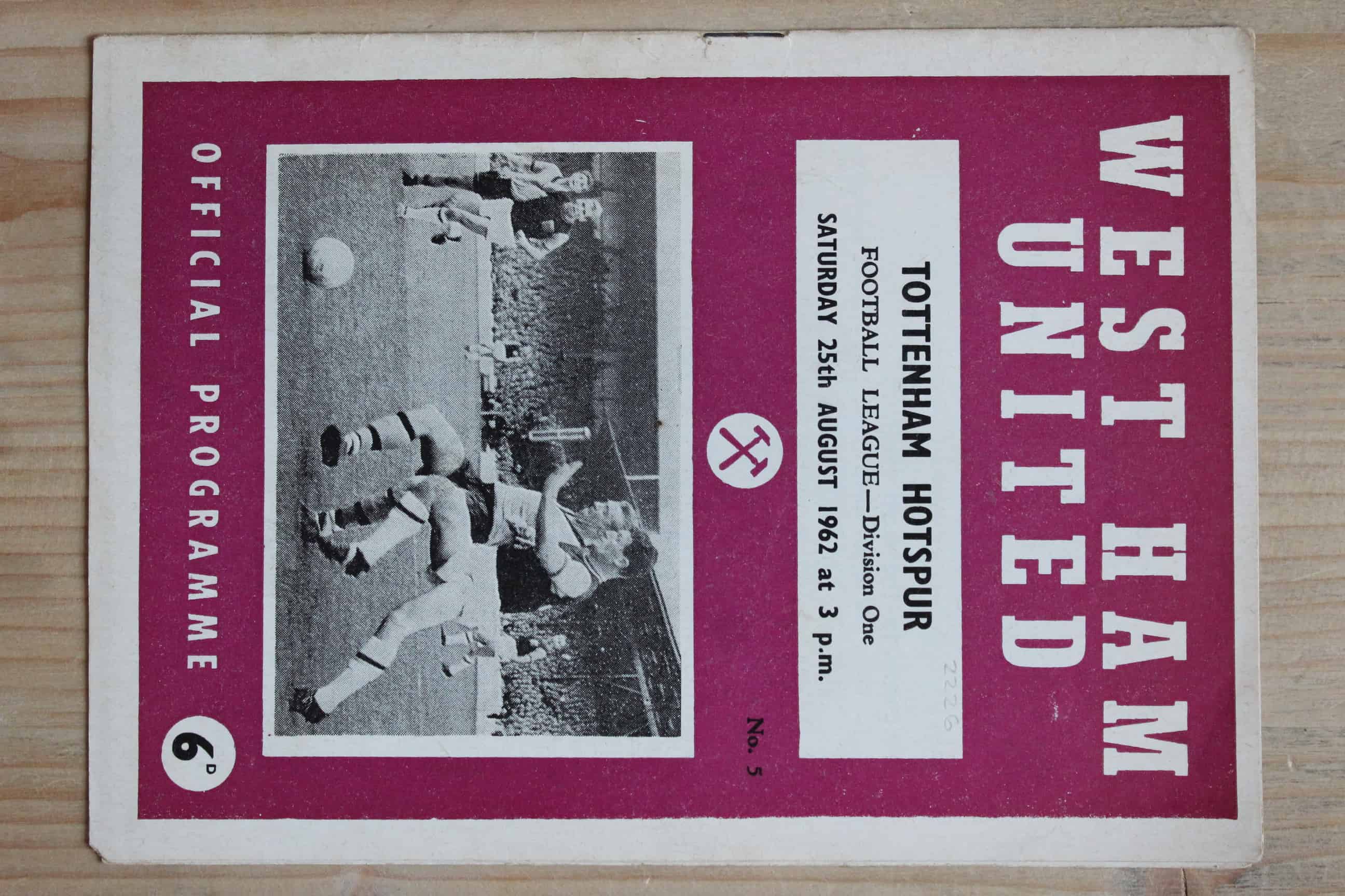 West Ham United FC v Tottenham Hotspur FC